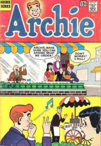 Archie #151 VG ; Archie | low grade comic December 1964 Hot Dog Cover