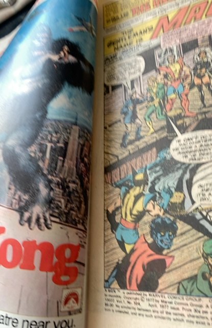 The X-Men #104 (1977)new X-men vs magneto