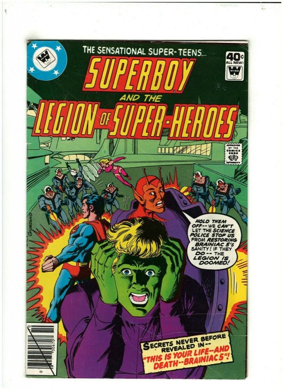 Superboy & Legion of super-Heroes #256 GD/VG 3.0 DC Comics 1979