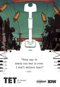 Tet #2A VF/NM ; IDW | Comics Experience