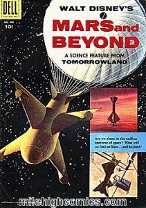 MARS AND BEYOND (1957 Series) #1 FC #866 Very Good Comics Book