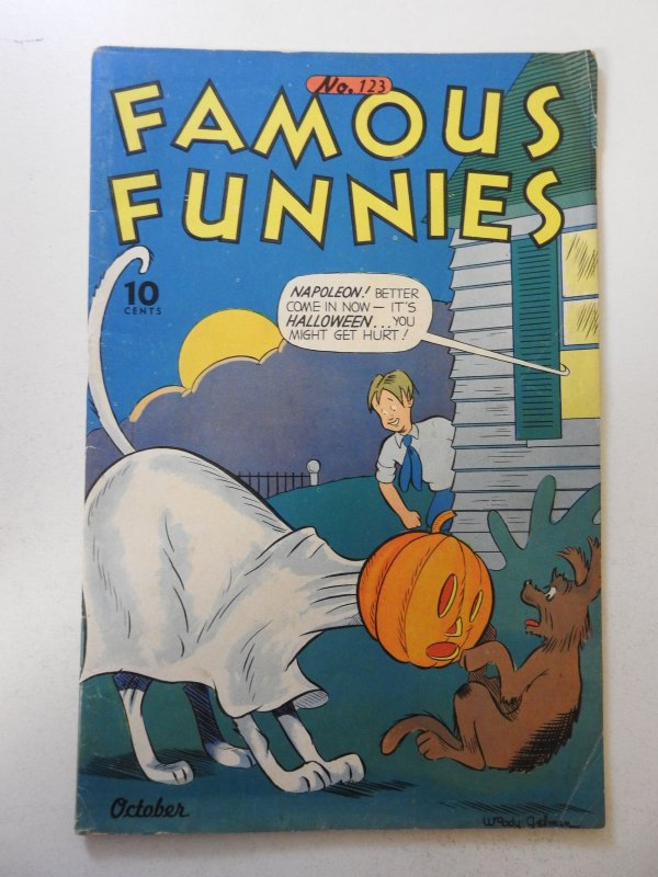 Famous Funnies #123 (1944) VG Condition