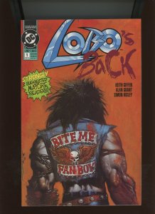 (1992) Lobo's Back #1: FOR MATURE READERS! THE FINAL FRAGDOWN (7.5/8.0)