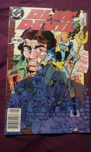 blue devil #12 signed by gary cohn rare dc comics comic book cool vintage sweet!