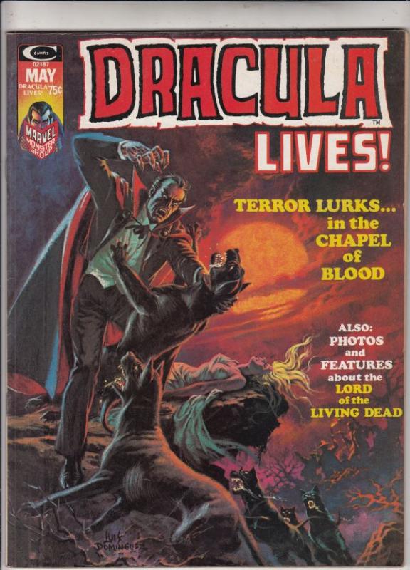 Dracula Lives #6 (Jun-73) FN/VF Mid-High-Grade Dracula