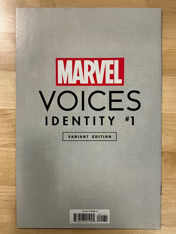 Marvel's Voices: Identity Momoko Virgin Cover (2021)