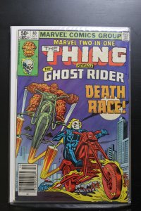 Marvel Two-in-One #80 Newsstand Edition (1981)