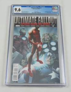 Ultimate Fallout #4 CGC 9.6 1st appearance Spider-Man (Miles Morales) 1st print 