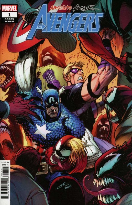 Absolute Carnage: Avengers #1A VF/NM ; Marvel | Codex Variant