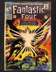 Fantastic Four #53  2nd Black Panther! Marvel Comics