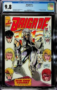 Brigade #1 (1992) - CGC 9.8 - Cert#3980685001