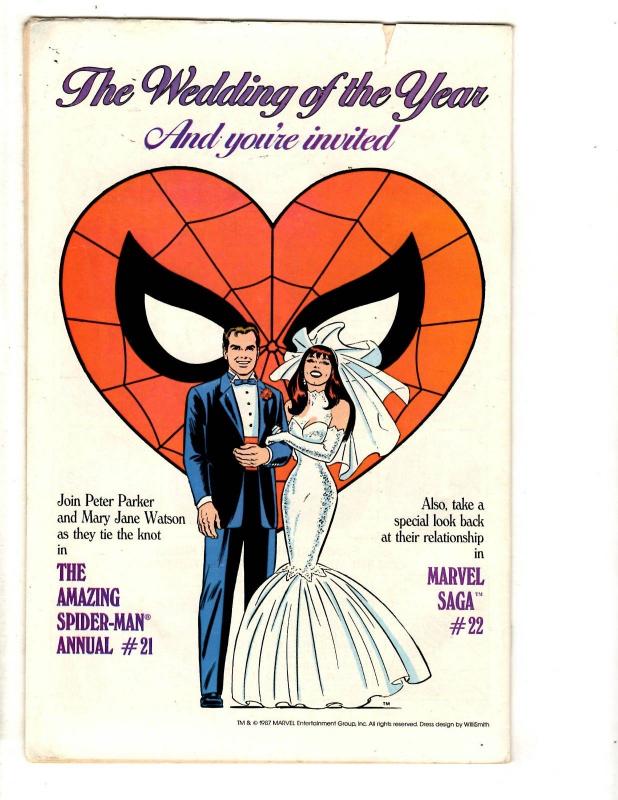 Uncanny X-Men # 221 FN Marvel Comic Book Wolverine Storm Beast Angel JW1