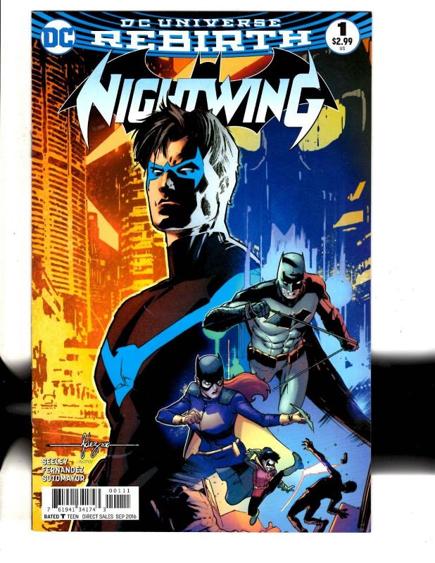 7 Comics Warrior 23 25 Nightwing 1 Rebirth 1 Legion Super-Heroes 1 308 314 TW65 