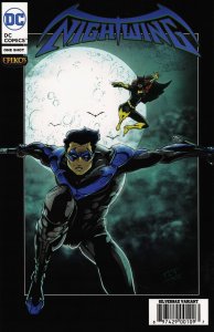 Nightwing Batgirl DC Variant #1 Bryan SilverbaX EXCLUSIVE Art Print 11x17