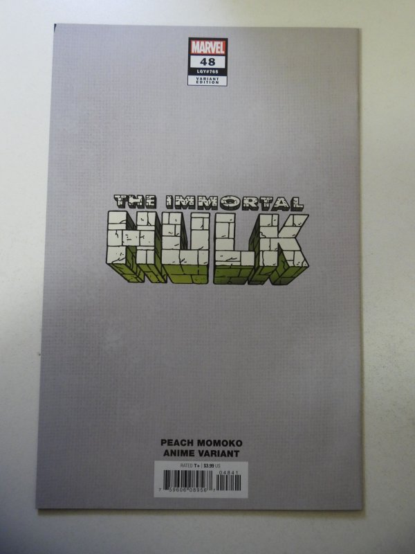 The Immortal Hulk #48 Momoko Cover (2021) VF- Condition