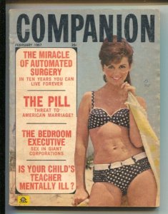Companion 2/1967-Claudia Cardinale & Jill St John cheesecake pix-hope for wom...