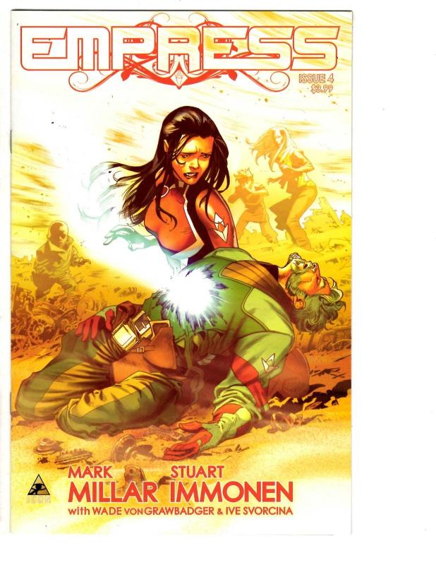 3 Comic Books Empress # 4 Super Crooks # 3 The Boys # 45 Mark Millar Ennis WM7 