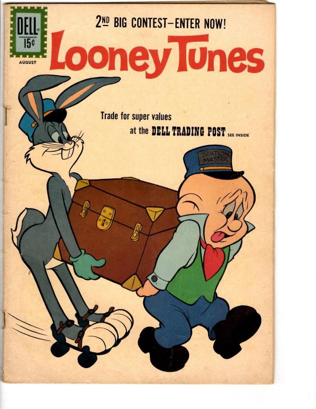 Looney Tunes # 238 FN Dell Silver Age Comic Book Bugs Bunny Daffy Duck Fudd JL14