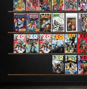 Huge Lot 140+ Comics with X-O Manowar, Hawk And Dove & More!