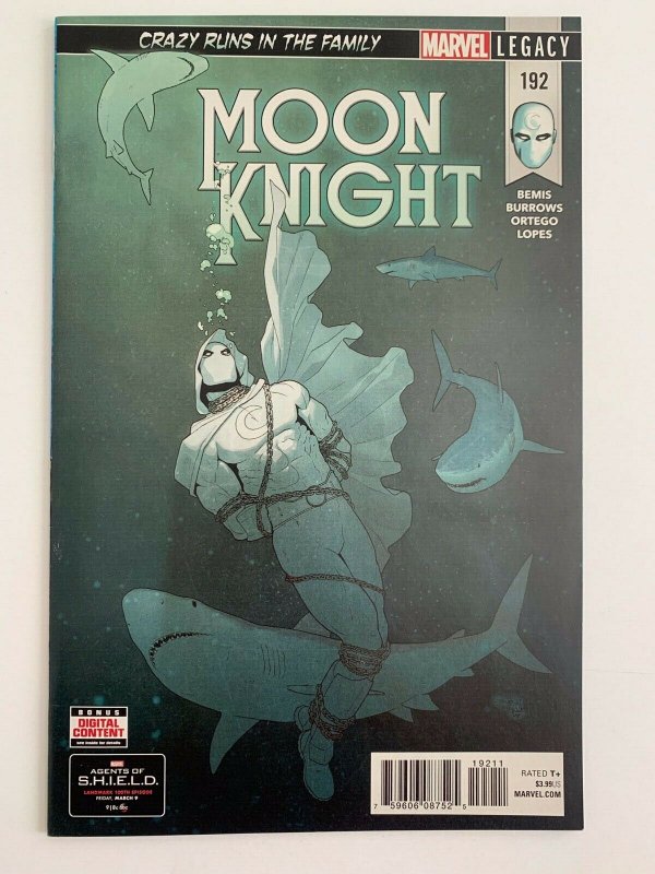 Moon Knight #192 (Marvel Comics 2018) NM 