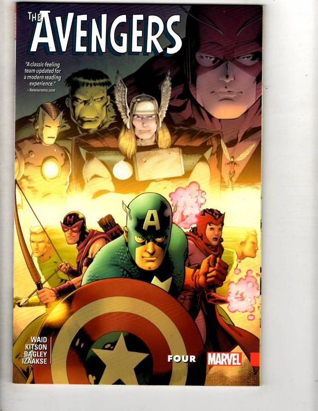 FOUR Avengers Marvel Comics TPB Graphic Novel Comic Book Hulk Thor Iron Man J308