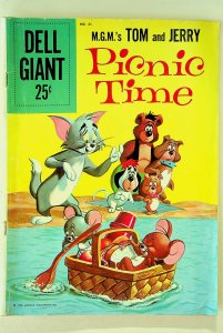 M.G.M.'s Tom and Jerry Picnic Time #21 Dell Giant (1959, Dell) - Good-