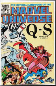 The Official Handbook of the Marvel Universe #9 (1983) Quasar