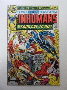 The Inhumans #4 (1976) VG Condition! moisture stain