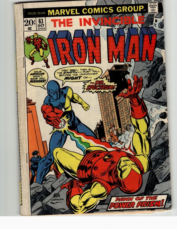 Iron Man #63 (1973) Iron Man