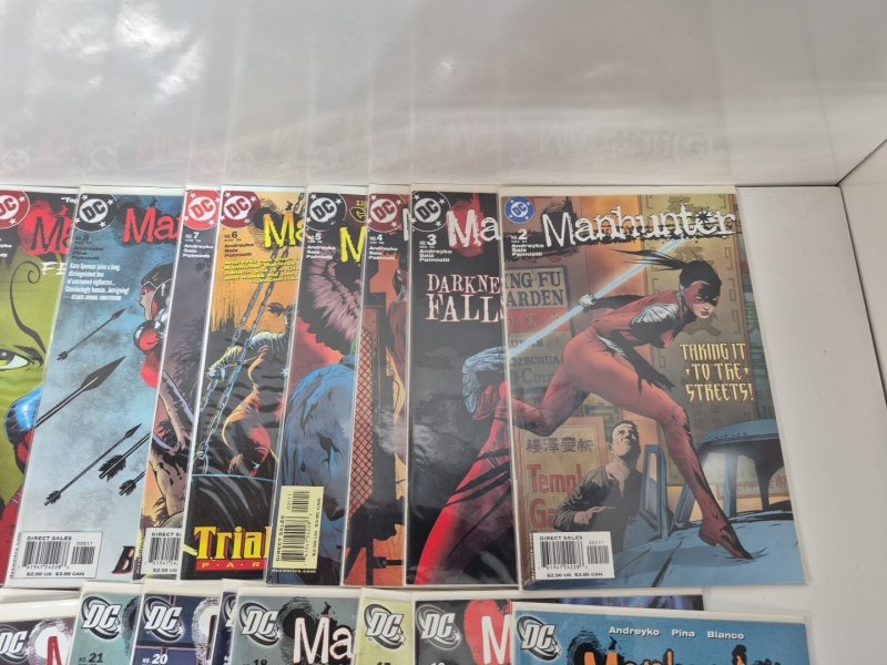 DC - MANHUNTER - 29 Book Huge Comic Lot - #2 To #30 Near Mint