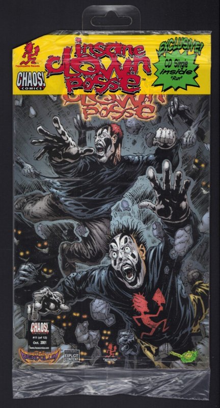 Insane Clown Posse: The Pendulum #10/ 11 - Polybagged w/ CDs - 2pc (9.2 ob) 2000