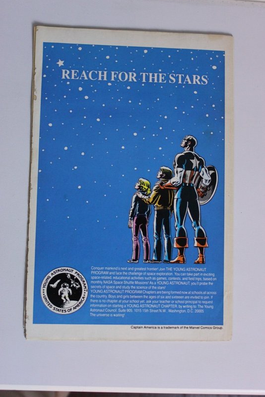 Captain America #307 (1985) Captain America [Key Issue] VF