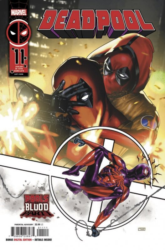Deadpool #11 (Pick a Variant) Bagged & Boarded (Marvel 2025)