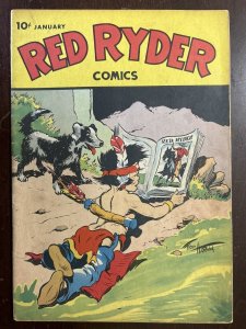 Red Ryder Comics #42 VG 4.0 Fred Harman Dell