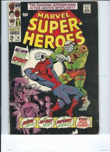 Marvel Super-Heroes #14 (May 1968, Marvel) VG 