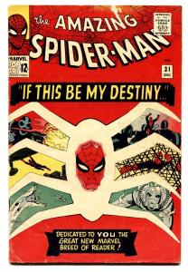 AMAZING SPIDER-MAN #31 comic book MARVEL COMICS 1st Gwen Stacy SILVER-AGE