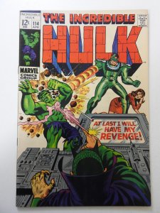 The Incredible Hulk #114 (1969) VF- Condition!