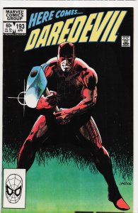 Daredevil #193 (1983) Daredevil