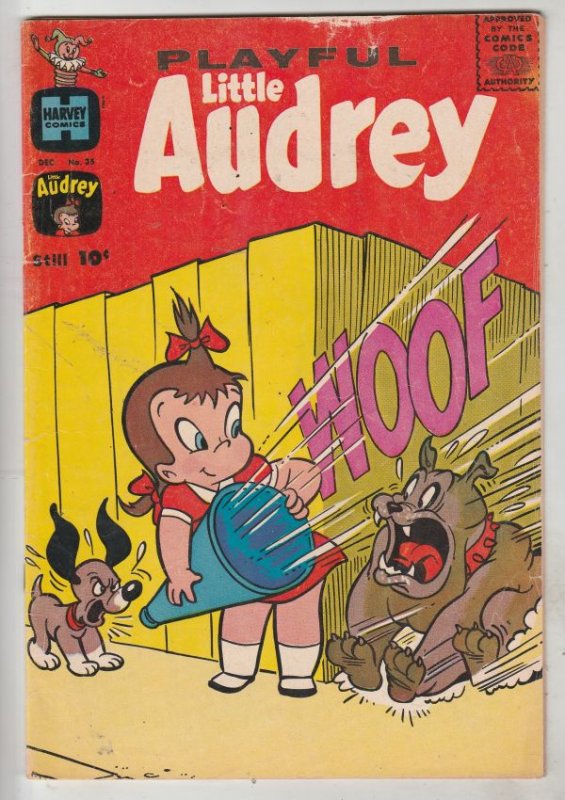 Playful Little Audrey  #35 (Dec-61) FN+ Mid-High-Grade Little Audrey