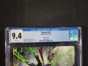 Spawn #301 - Variant Cover E by Clayton Crain (CGC 9.4) 2019