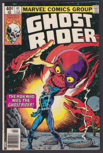 Ghost Rider #41 5.0 VG/FN Marvel Comic - Feb 1980