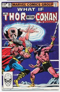 What If? #39 Direct Edition (1983) Conan