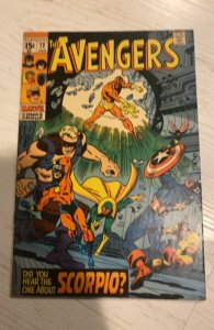 The Avengers #72 1st Scorpio did you hear that one  scorpio