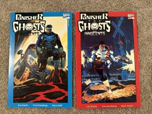 Marvel Comics - The Punisher The Ghosts of Innocents  Bk 1 & 2 complete set