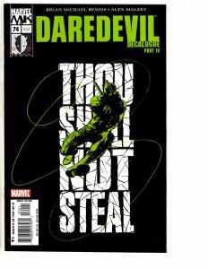 5 Daredevil Marvel Comic Books # 71 72 73 74 75 NM 1st Prints Spider-Man AK4