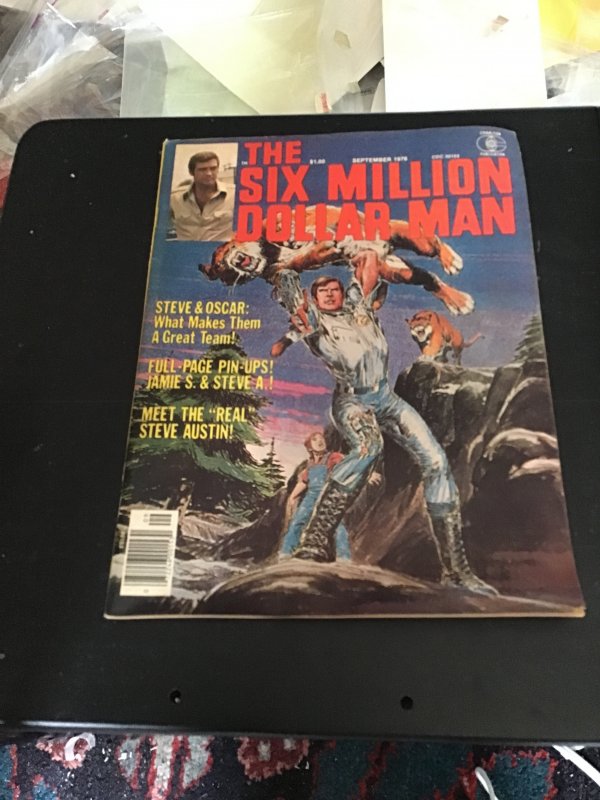 Six Million Dollar Man #2 (1976) Lee Majors! High-grade! Neal Adams cover! VF+