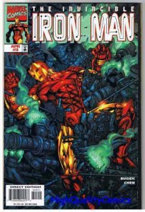 IRON MAN #3, NM+, Kurt Busiek, Sean Chen, 1998, more IM in store