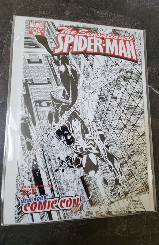 The Sensational Spider-Man #35 NY Comic Con Cover (2007)