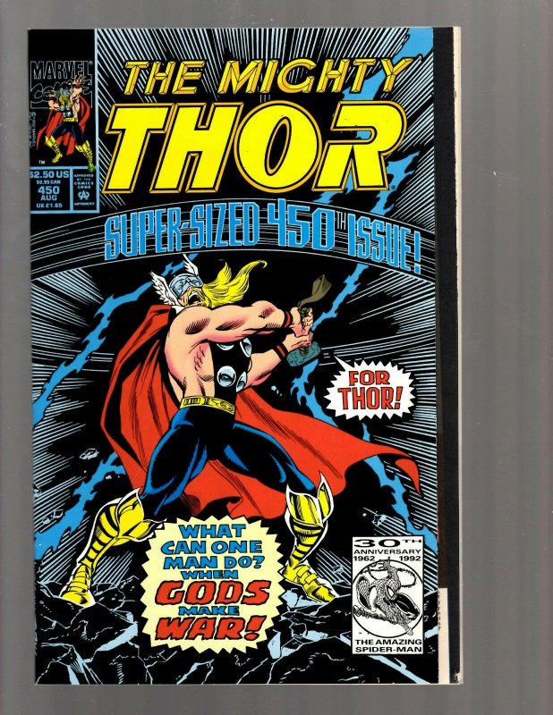 12 Thor Marvel Comics #442 443 444 445 446 447 448 449 450 451 452 +341 GK39