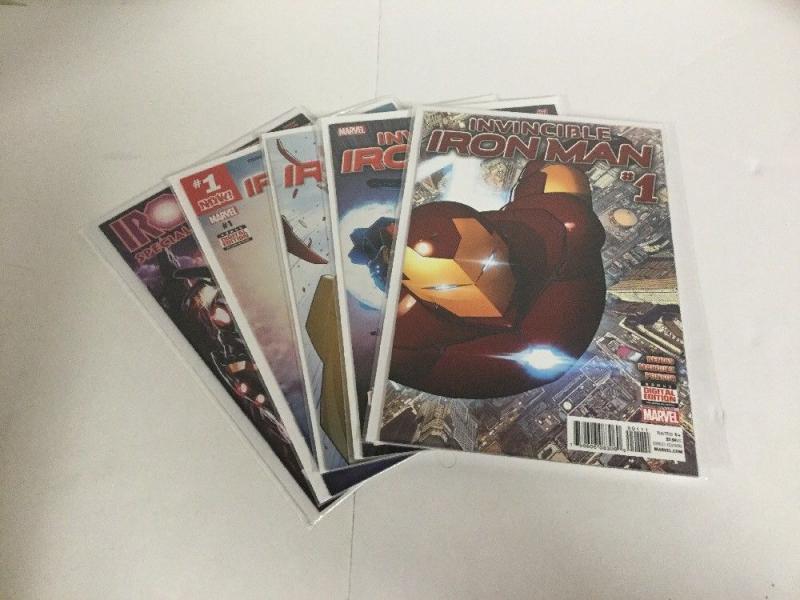 Invincible Iron Man 1-3 1 Special Lot Set Run Nm Near Mint Marvel Now